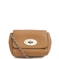 Mulberry Mini Bag Lily in Oak, Calfskin Leather — Front View