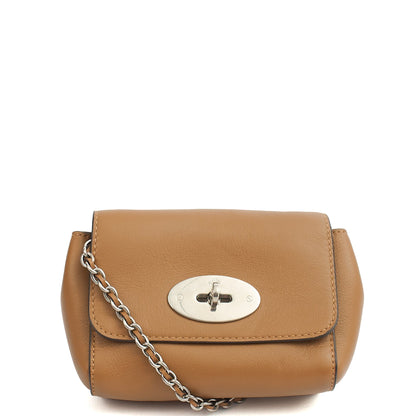 Mulberry Mini Bag Lily in Oak, Calfskin Leather — Alternate View 13
