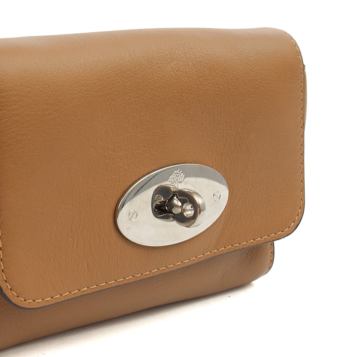 Mulberry Mini Bag Lily in Oak, Calfskin Leather — Alternate View 18