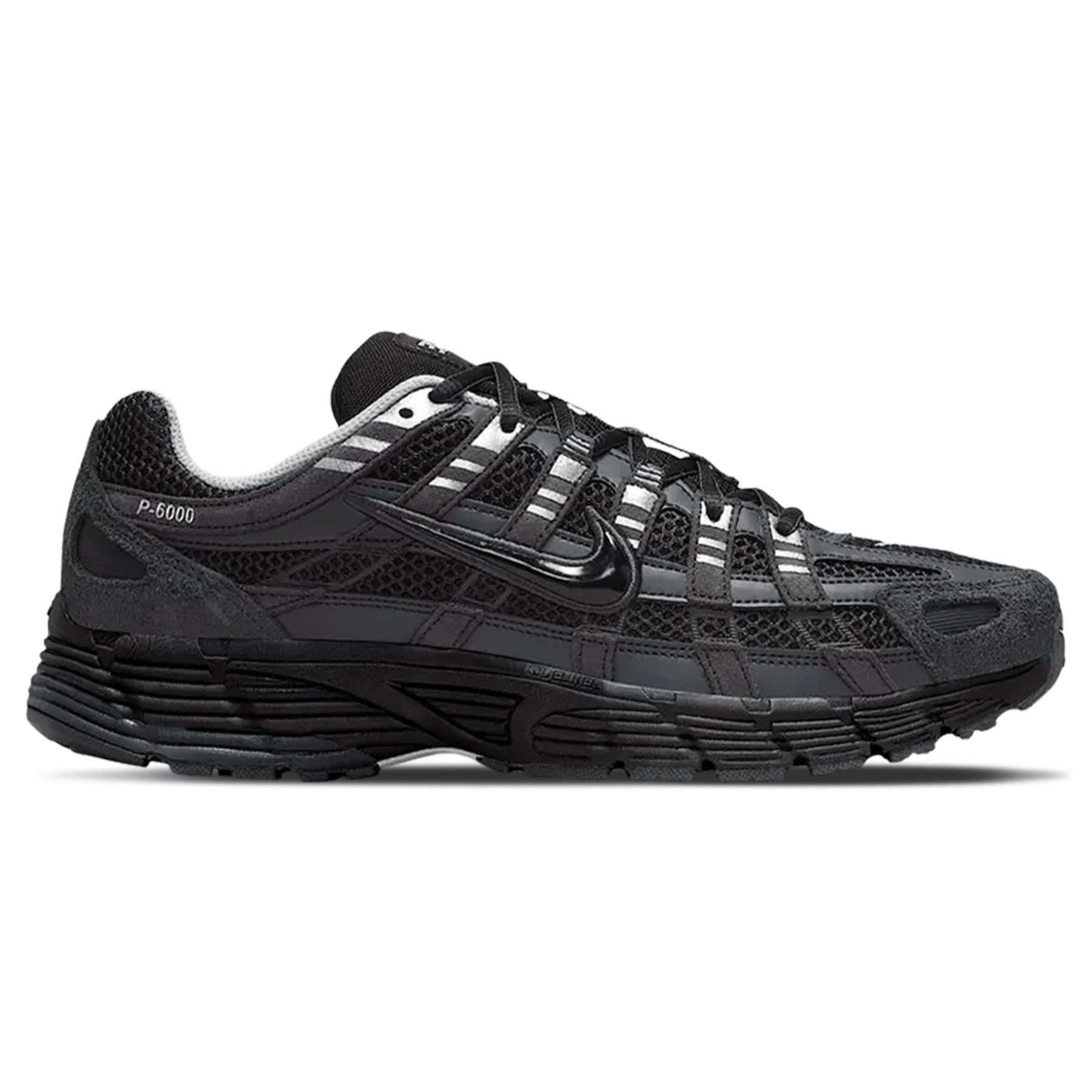 Nike P-6000 'Suede Anthracite Metallic Silver' — UK 3 | EU 35.5 | US 3.5 — Side View