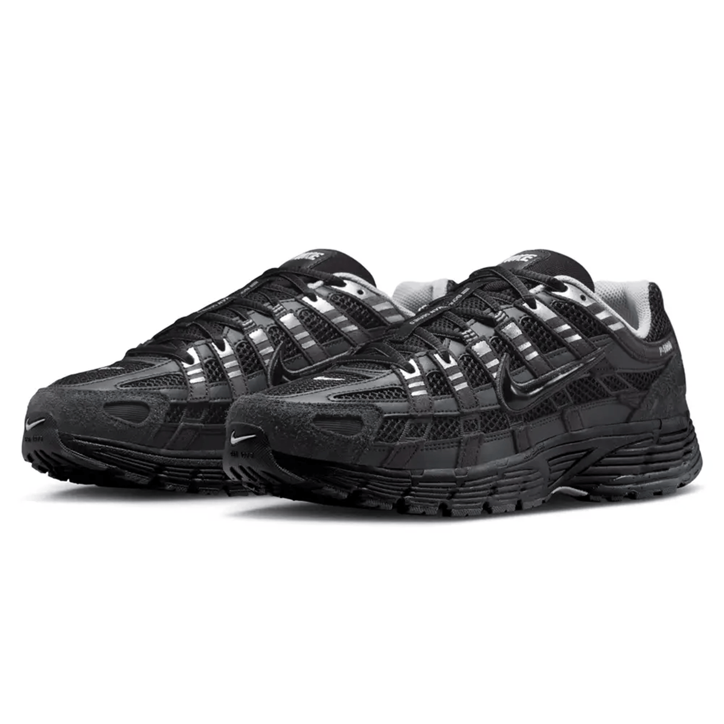 Nike P-6000 'Suede Anthracite Metallic Silver' — UK 3 | EU 35.5 | US 3.5 — Back View