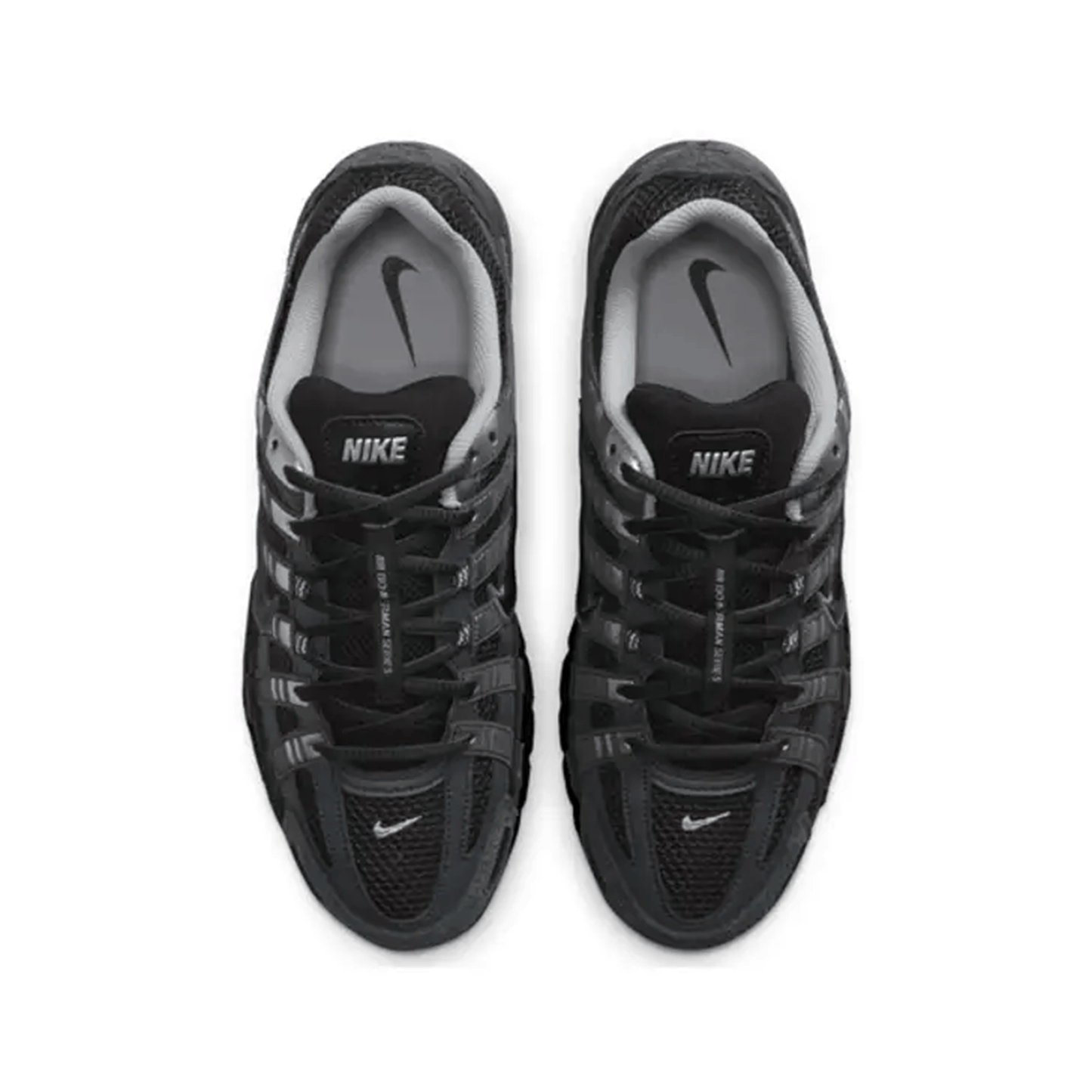 Nike P-6000 'Suede Anthracite Metallic Silver' — UK 3 | EU 35.5 | US 3.5 — Top View