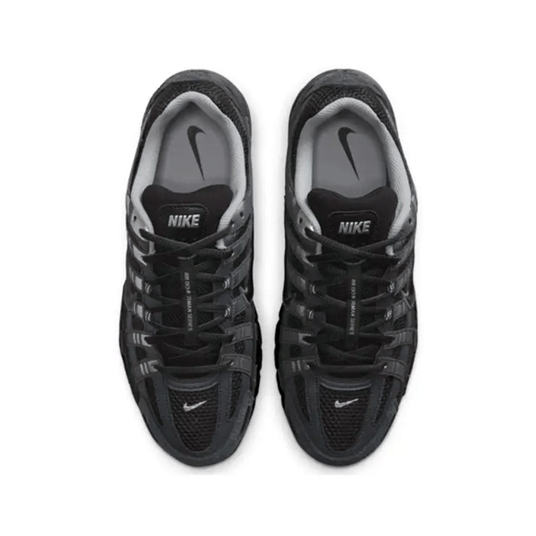 Nike P-6000 'Suede Anthracite Metallic Silver' — UK 3 | EU 35.5 | US 3.5 — Top View