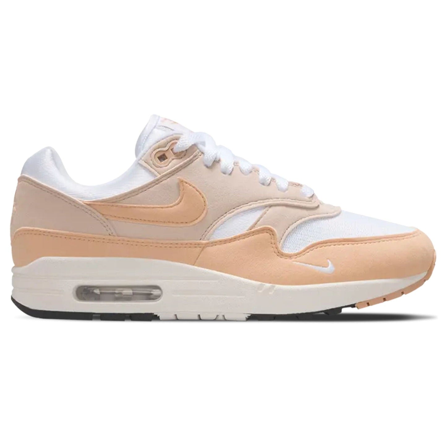 Nike Air Max 1 '87 Textile Wmns 'Light Orewood Brown' — UK 2.5 | EU 35.5 | US 5 — Side View