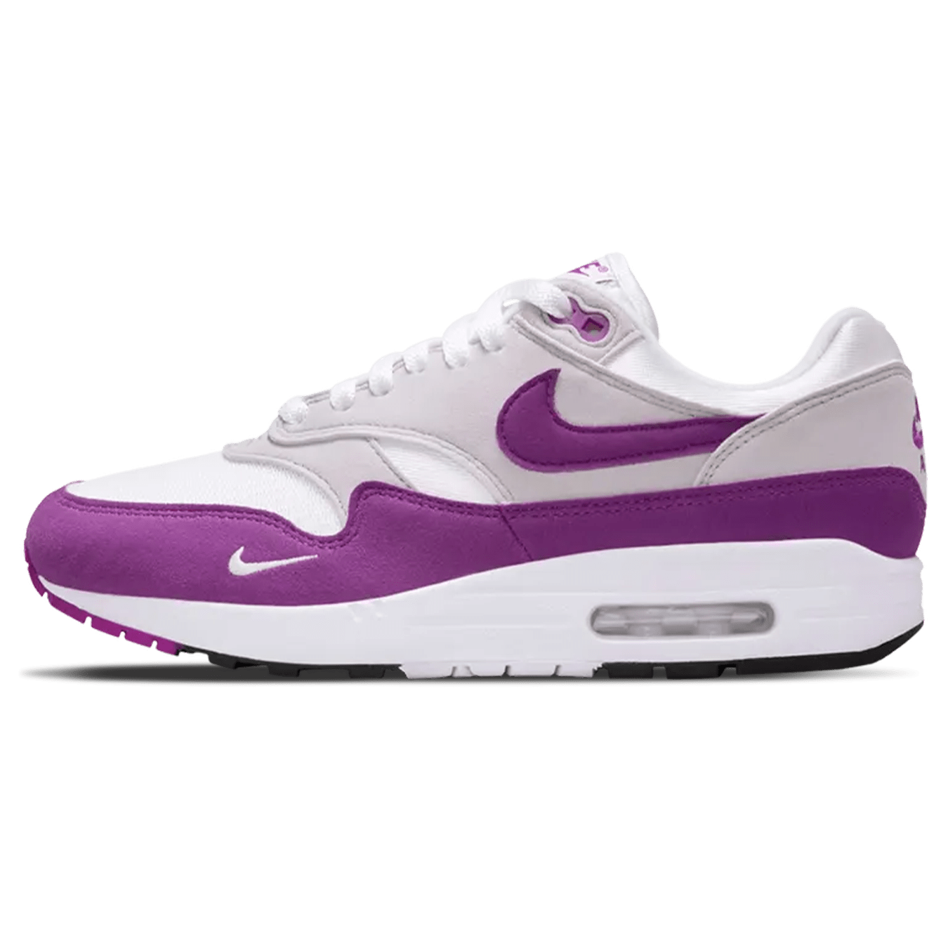 Nike Air Max 1 '87 Textile Wmns 'Bold Berry' — UK 2.5 | EU 35.5 | US 5 — Front View