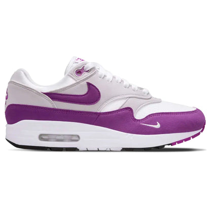 Nike Air Max 1 '87 Textile Wmns 'Bold Berry' — UK 2.5 | EU 35.5 | US 5 — Side View