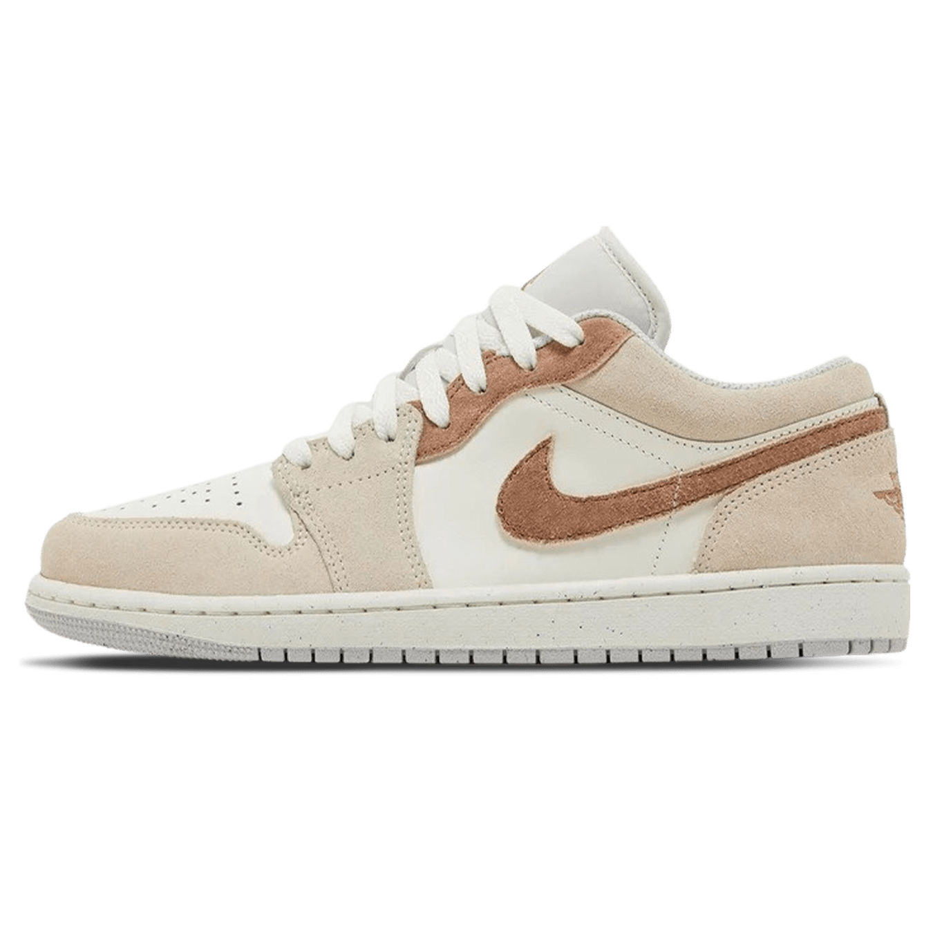 Air Jordan 1 Low SE 'Sail Archaeo Brown' — UK 3 | EU 35.5 | US 3.5 — Front View