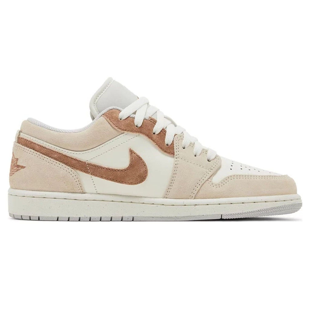 Air Jordan 1 Low SE 'Sail Archaeo Brown' — UK 3 | EU 35.5 | US 3.5 — Side View