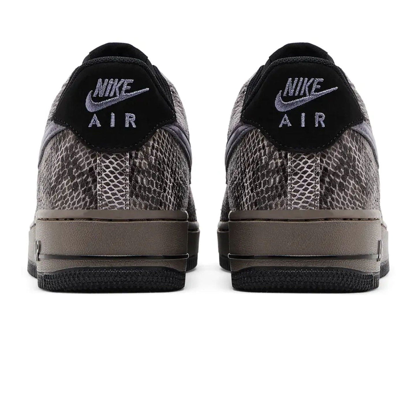 Nike Air Force 1 '07 LV8 'Snakeskin Pack - Off Noir' — UK 3 | EU 35.5 | US 3.5 — Top View