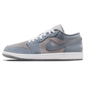 Air Jordan 1 Low SE 'Patent Cool Grey' — UK 3 | EU 35.5 | US 3.5 — Front View