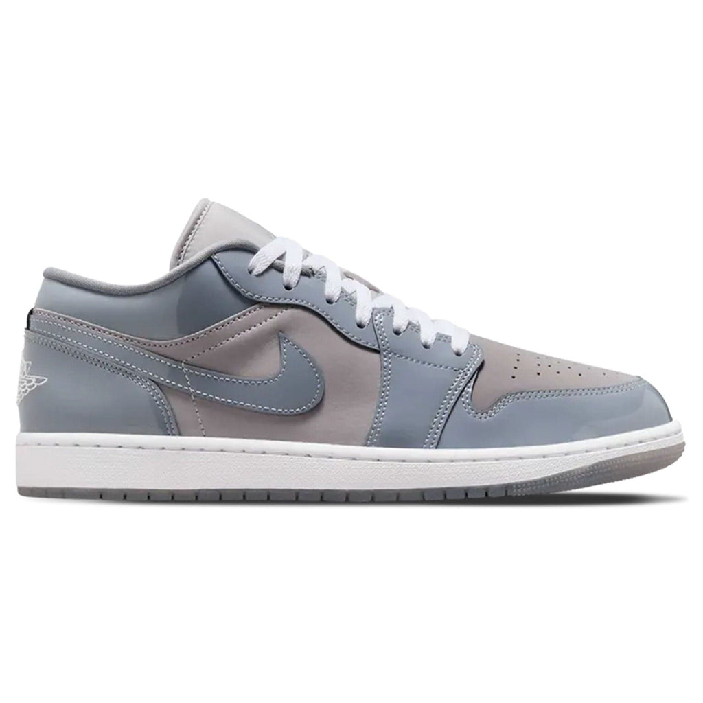 Air Jordan 1 Low SE 'Patent Cool Grey' — UK 3 | EU 35.5 | US 3.5 — Side View