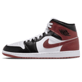 Air Jordan 1 Mid SE 'Dark Pony' — UK 3 | EU 35.5 | US 3.5 — Front View