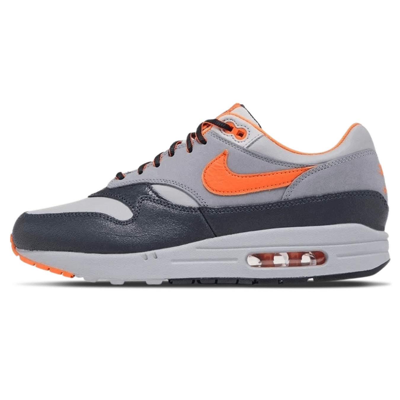 HUF x Nike Air Max 1 SP 'Orange' — UK 3 | EU 35.5 | US 3.5 — Front View