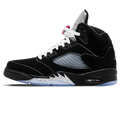 Air Jordan 5 Retro OG 'Black Metallic Reimagined' — UK 3 | EU 35.5 | US 3.5 — Front View