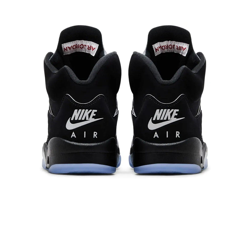 Air Jordan 5 Retro OG 'Black Metallic Reimagined' — UK 3 | EU 35.5 | US 3.5 — Top View