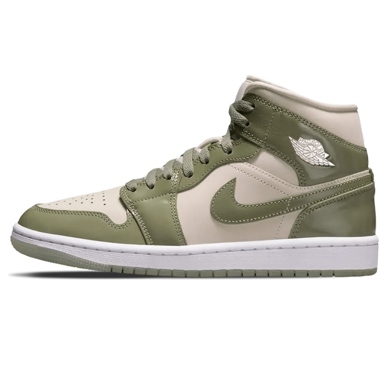 Air Jordan 1 Mid SE Wmns 'Sea Glass' — UK 2.5 | EU 35.5 | US 5 — Front View