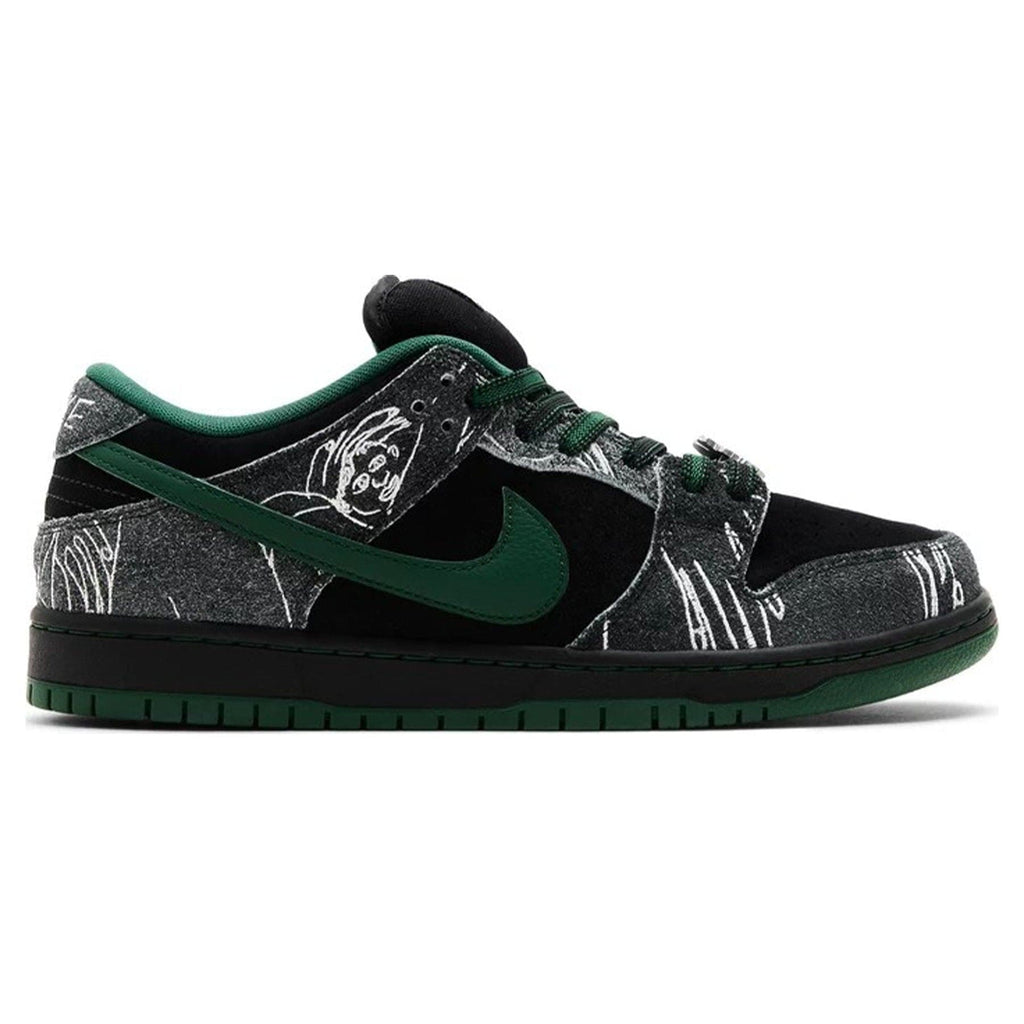 THERE Skateboards x Nike Dunk SB Low 'Ultra Humanized' — UK 3 | EU 35.5 | US 3.5 — Side View