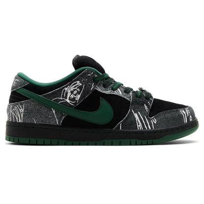 THERE Skateboards x Nike Dunk SB Low 'Ultra Humanized' — UK 3 | EU 35.5 | US 3.5 — Side View
