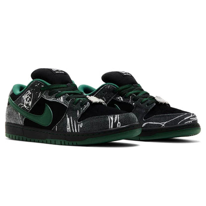 THERE Skateboards x Nike Dunk SB Low 'Ultra Humanized' — UK 3 | EU 35.5 | US 3.5 — Back View