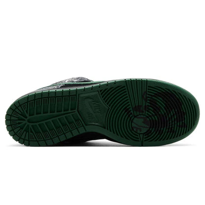 THERE Skateboards x Nike Dunk SB Low 'Ultra Humanized' — UK 3 | EU 35.5 | US 3.5 — Top View