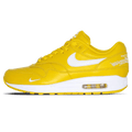 Nike x Supreme Air Max 1 '87 SP 'Speed Yellow' — UK 3 | EU 35.5 | US 3.5 — Front View