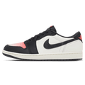Paris Saint-Germain x Air Jordan 1 Low OG 'Sail Pink Oxford' — UK 3 | EU 35.5 | US 3.5 — Front View