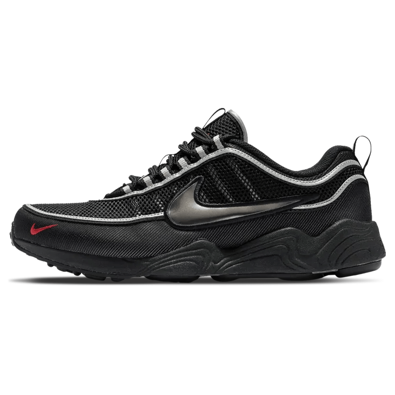 Nike Air Zoom Spiridon SP 'Black Sport Red' — UK 3 | EU 35.5 | US 3.5 — Front View