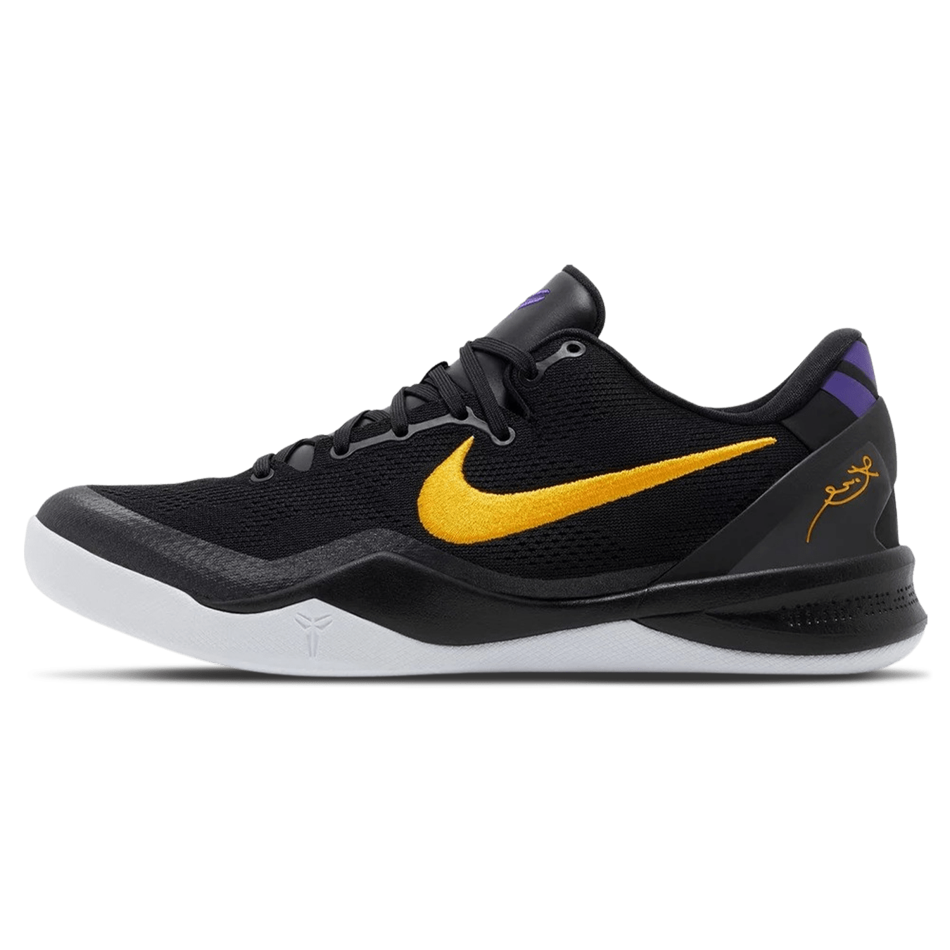 Nike Kobe 8 Protro 'Lakers Away' — UK 3 | EU 35.5 | US 3.5 — Front View