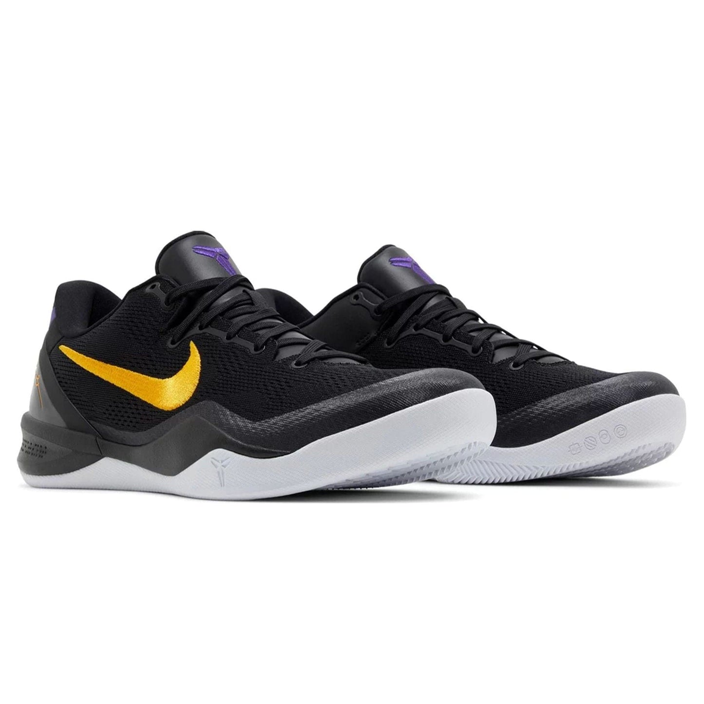 Nike Kobe 8 Protro 'Lakers Away' — UK 3 | EU 35.5 | US 3.5 — Back View