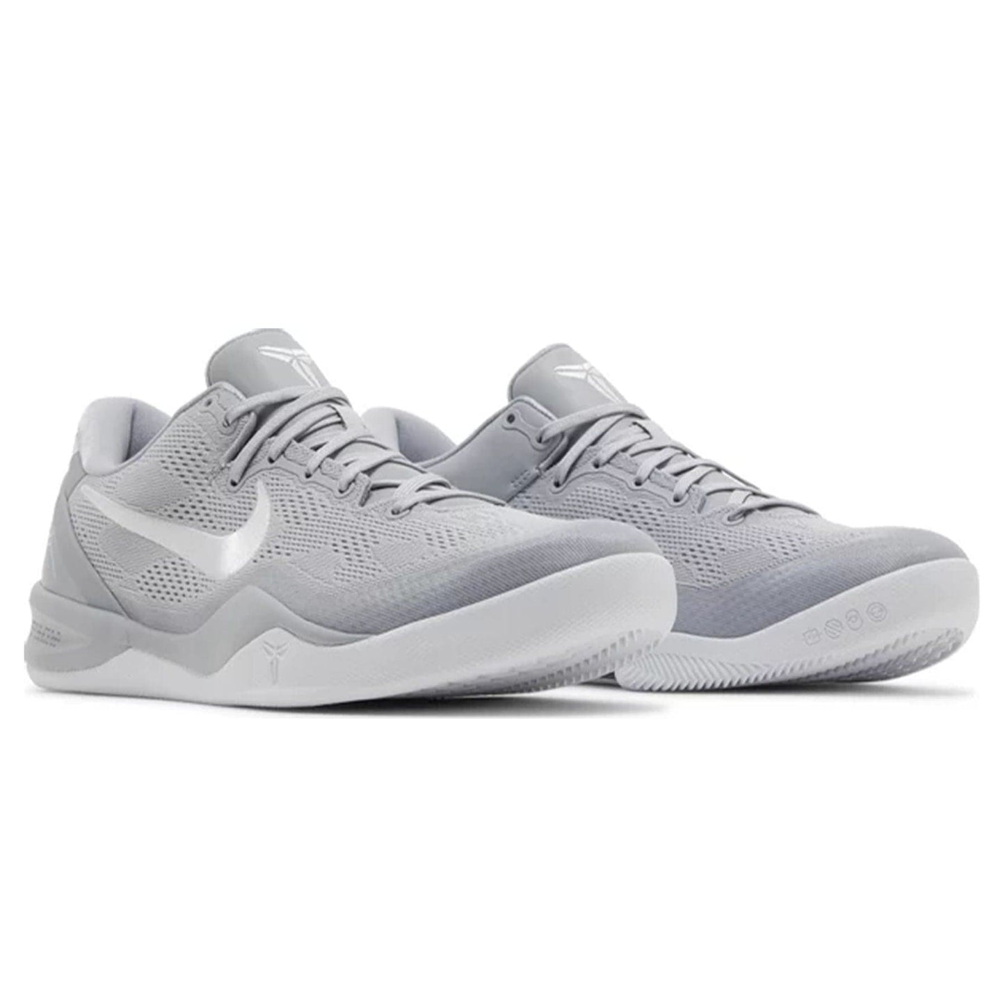 Nike Kobe 8 Protro 'Wolf Grey' — UK 3 | EU 35.5 | US 3.5 — Back View