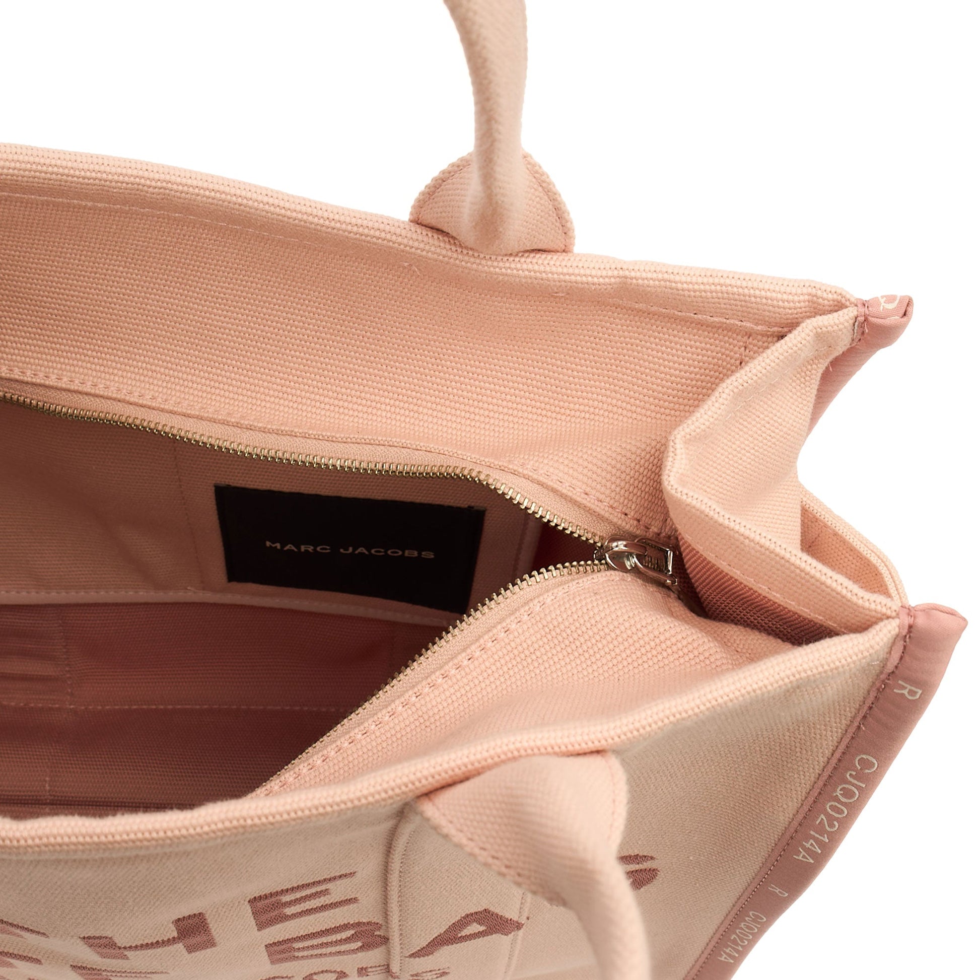 Marc Jacobs Tote The Tote Bag in Pink, Fabric — Detail View