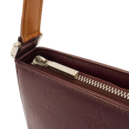 Louis Vuitton Shoulder Bag Fowler in Purple, Miroir Vernis — Alternate View 8