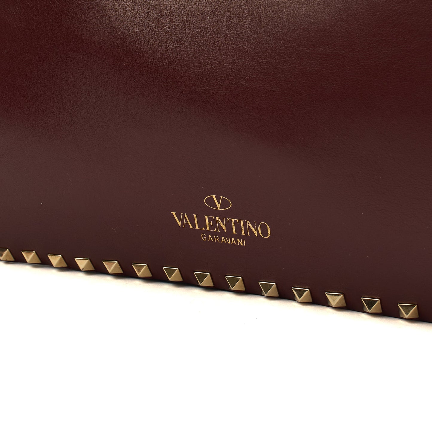 Valentino Tote Rockstud Tote Small in Red, Leather — Alternate View 18