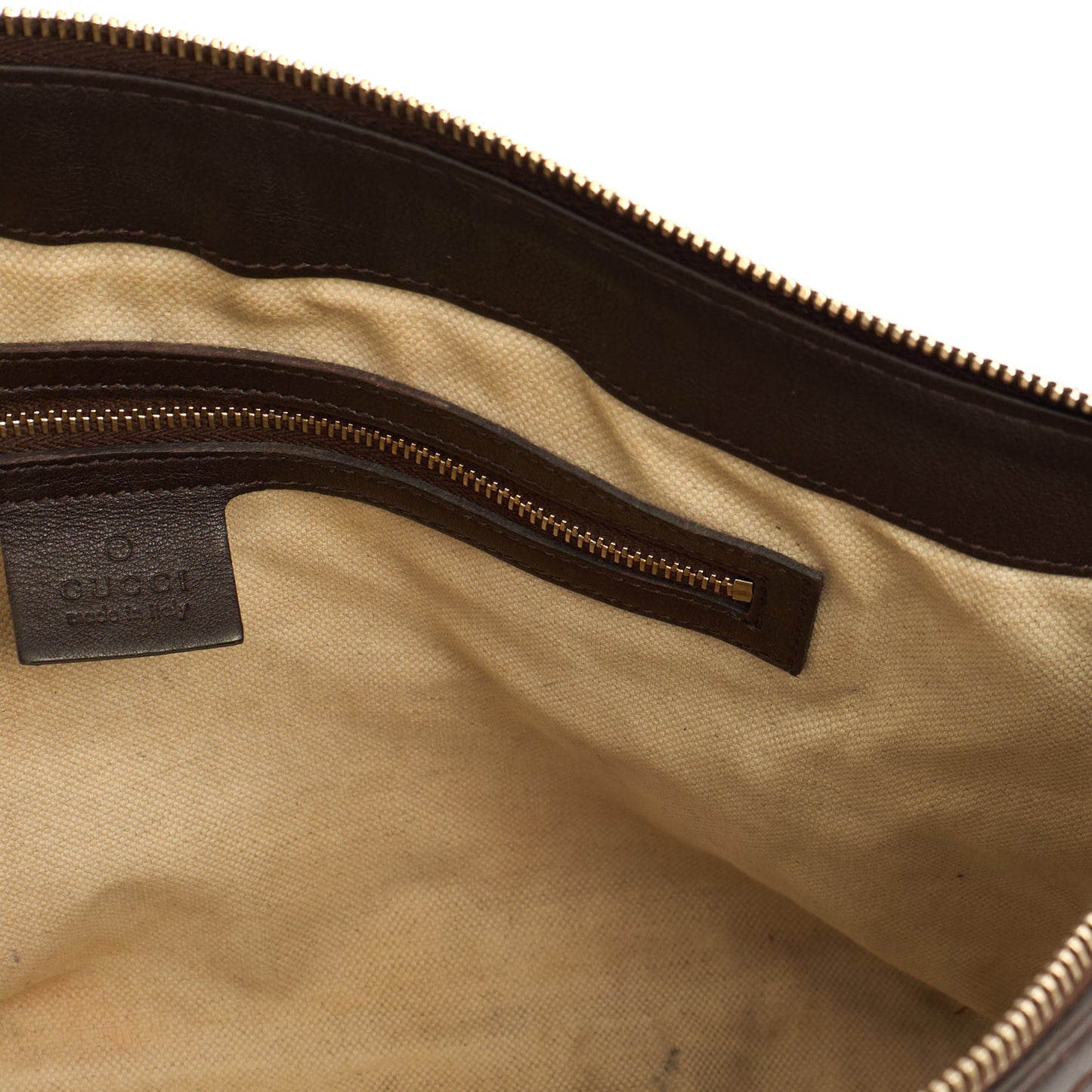 Gucci Tote Lovely Heart GG Interlocking Tote in Brown, Guccissima — Alternate View 7