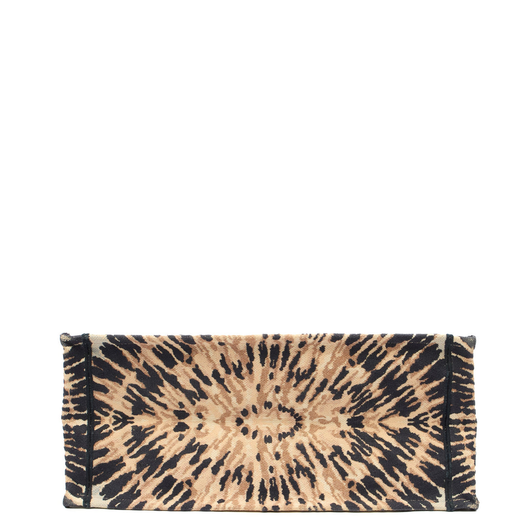 Christian Dior Tote Book Tote in Pink, Fabric — Top View