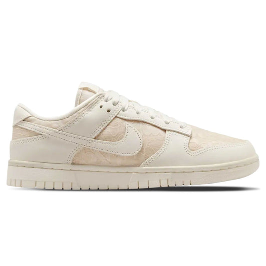 Nike Dunk Low Wmns 'Lace Pack - Soft Pearl' — UK 2.5 | EU 35.5 | US 5 — Side View