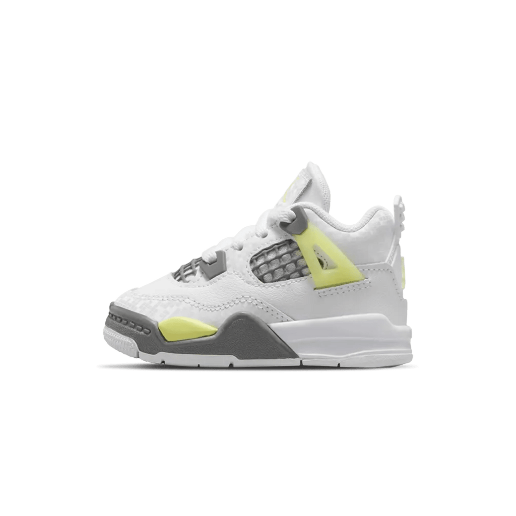 Air Jordan 4 Retro TD 'Light Lemon Twist' — UK 0C | EU 15 | US 0C — Front View