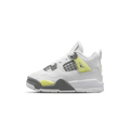 Air Jordan 4 Retro TD 'Light Lemon Twist' — UK 0C | EU 15 | US 0C — Front View