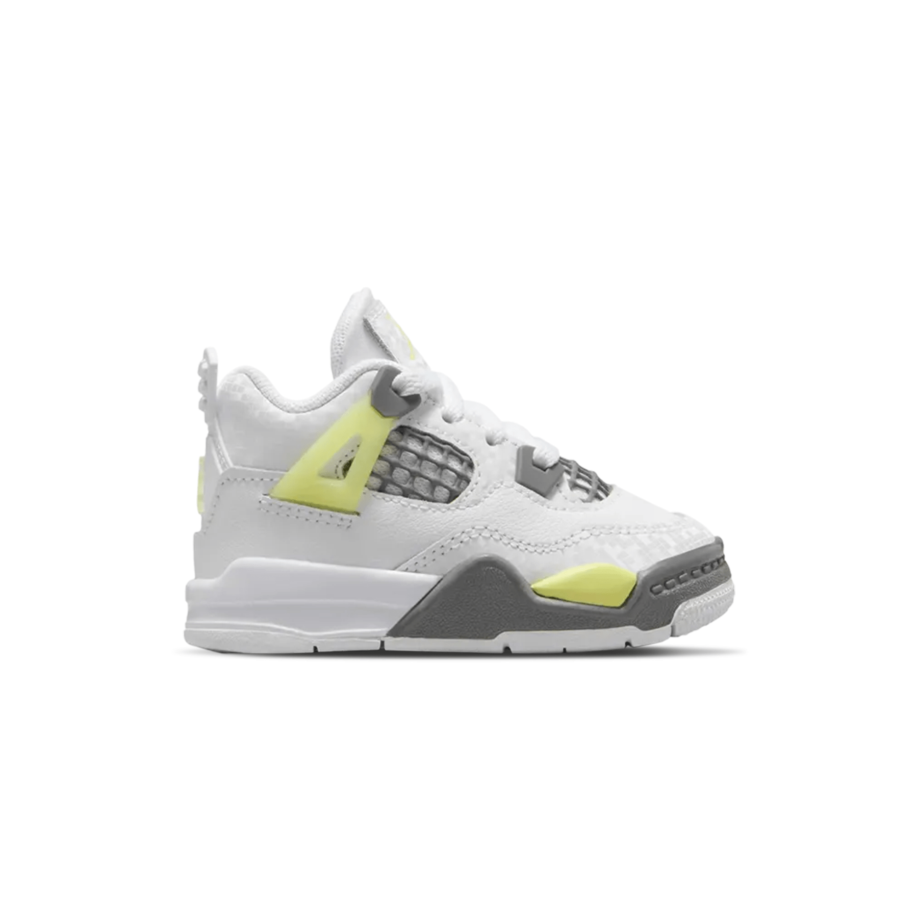 Air Jordan 4 Retro TD 'Light Lemon Twist' — UK 0C | EU 15 | US 0C — Side View