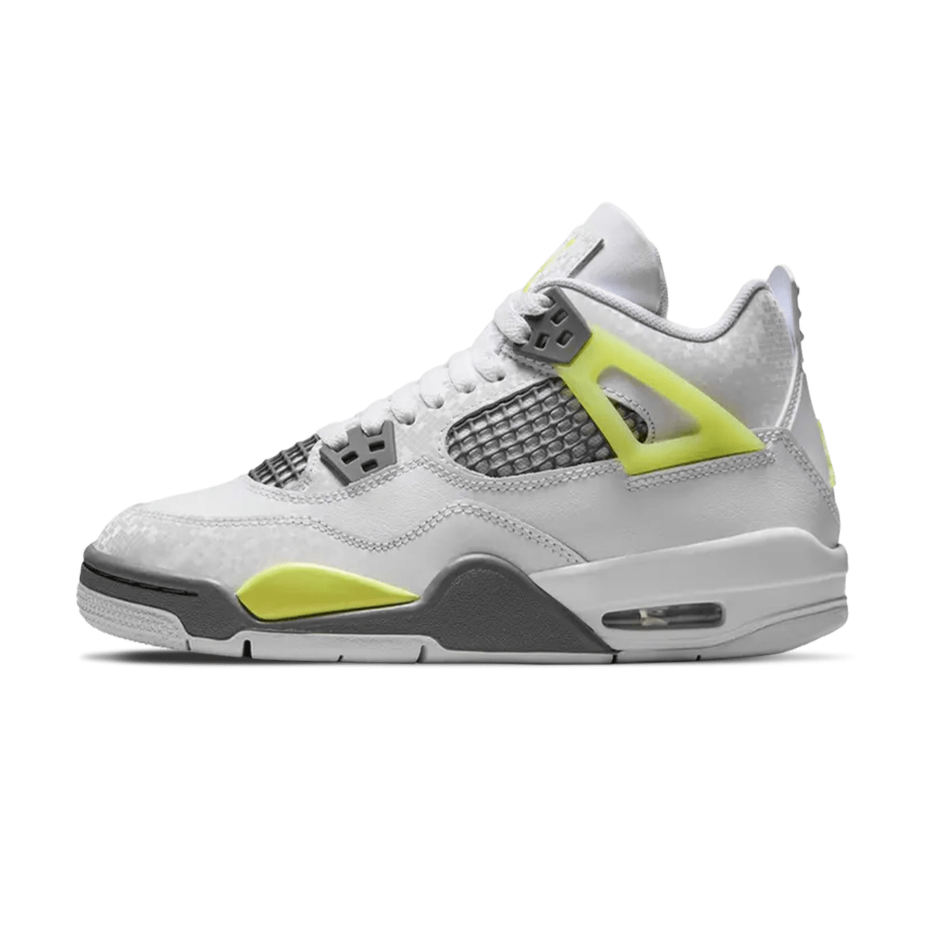 Air Jordan 4 Retro GS 'Light Lemon Twist' — UK 13.5 | EU 32 | US 1Y — Front View