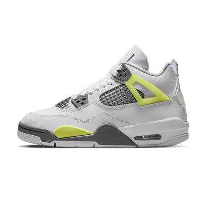 Air Jordan 4 Retro GS 'Light Lemon Twist' — UK 13.5 | EU 32 | US 1Y — Front View