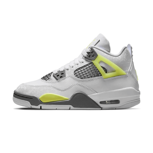 Air Jordan 4 Retro GS 'Light Lemon Twist' — UK 13.5 | EU 32 | US 1Y — Front View