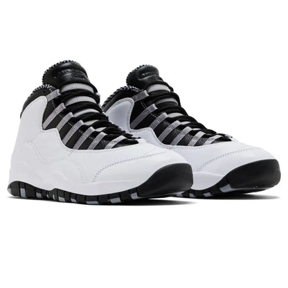 Air Jordan 10 Retro 'Steel' 2025 — UK 3 | EU 35.5 | US 3.5 — Top View