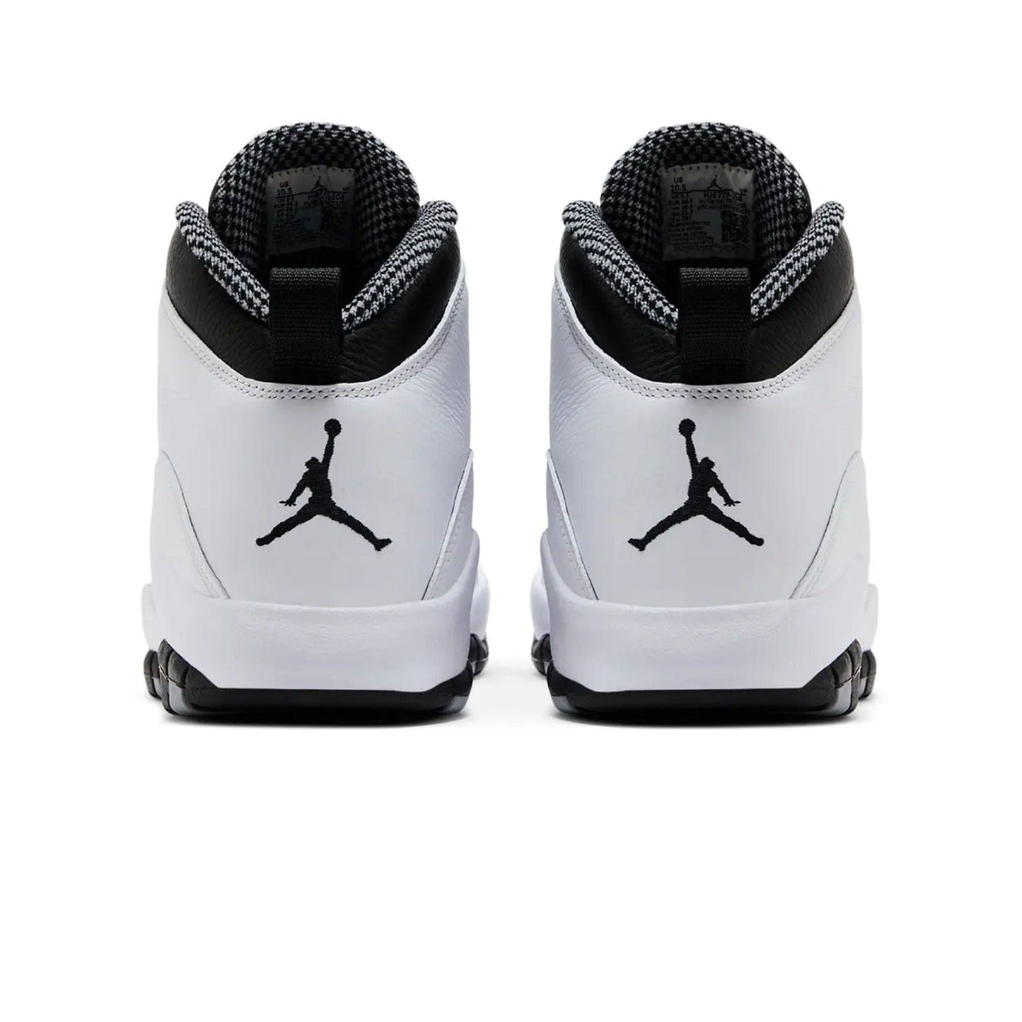 Air Jordan 10 Retro 'Steel' 2025 — UK 3 | EU 35.5 | US 3.5 — Back View