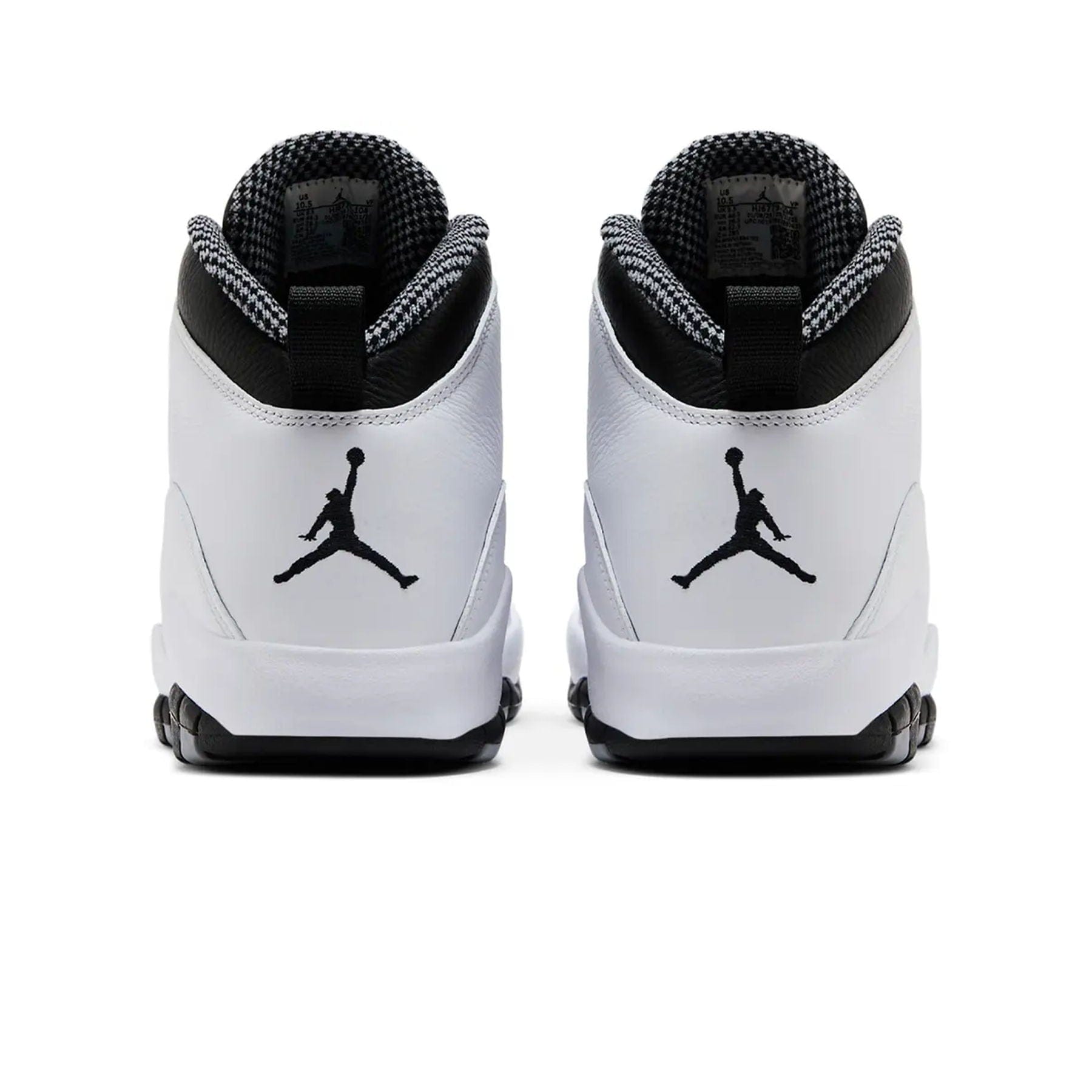 Air Jordan 10 Retro 'Steel' 2025 — UK 3 | EU 35.5 | US 3.5 — Back View