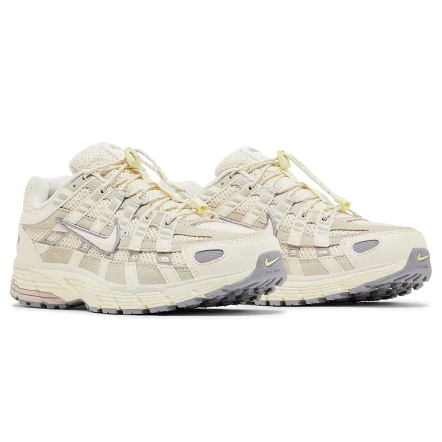 Nike P-6000 Wmns 'Light Bone Platinum Violet' — UK 2.5 | EU 35.5 | US 5 — Top View