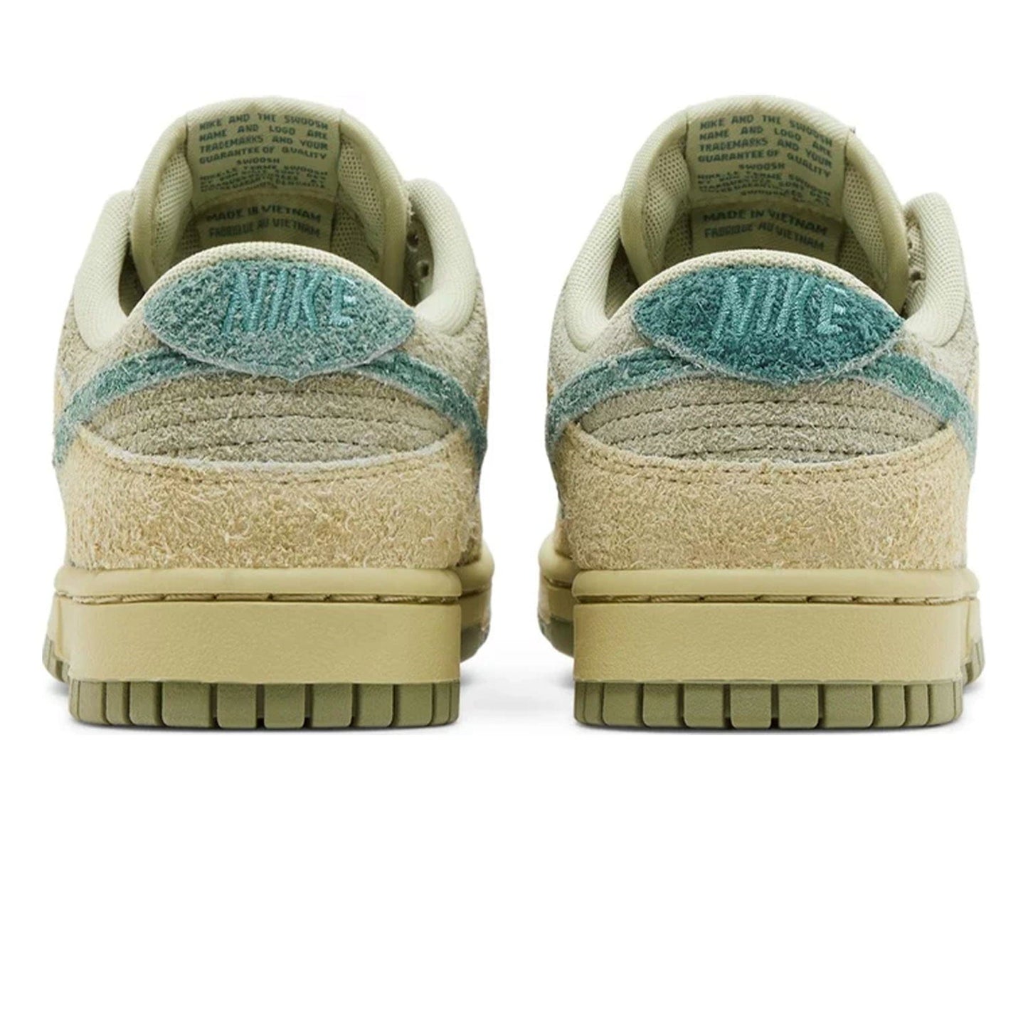 Nike Dunk Low Wmns 'Olive Aura' — UK 2.5 | EU 35.5 | US 5 — Back View