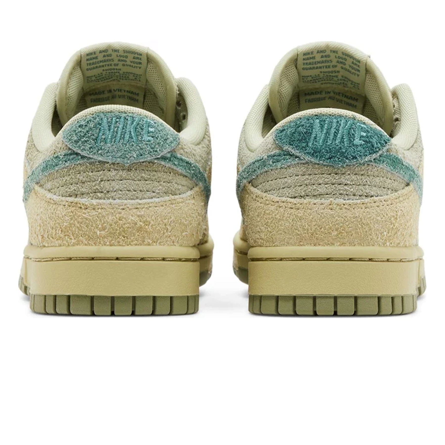 Nike Dunk Low Wmns 'Olive Aura' — UK 2.5 | EU 35.5 | US 5 — Back View