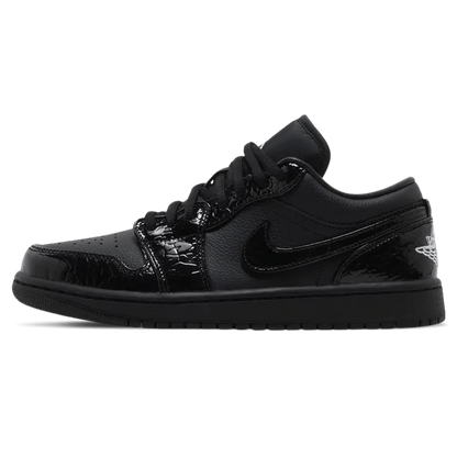 Air Jordan 1 Low SE Wmns 'Black Croc' — UK 2.5 | EU 35.5 | US 5 — Front View