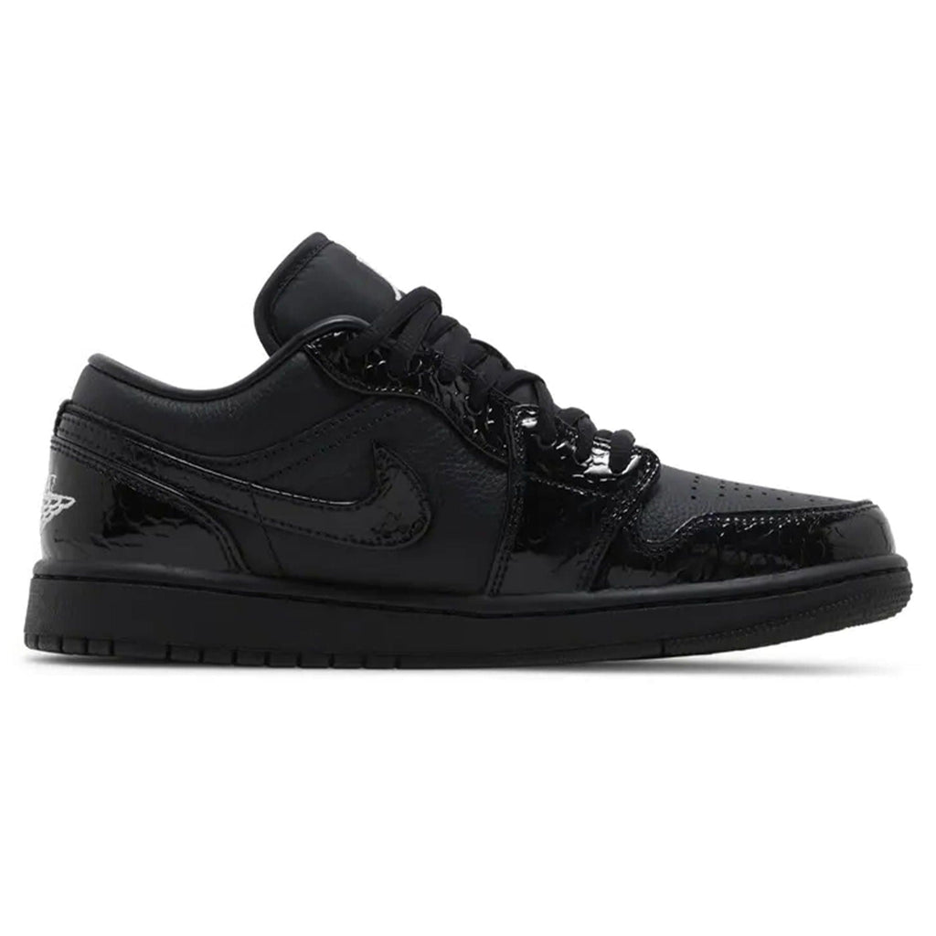 Air Jordan 1 Low SE Wmns 'Black Croc' — UK 2.5 | EU 35.5 | US 5 — Side View
